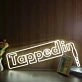 Tapped In Neon Sign