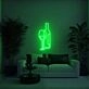 Wine Glass and Bottle Aesthetic LED Neon Sign