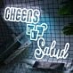 Cheers Salud Neon Sign