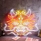 Deagon Head Neon Sign