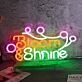 Bloom And Share Neon Sign