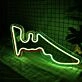 Austin City Map Neon Sign