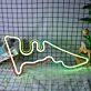 Austin City Map Neon Sign