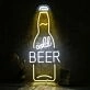 Cold Beer Neon Sign
