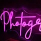 Photography Neon Sign