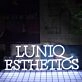 Lunio Esthetics Neon Sign