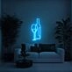 Wine Glass and Bottle Aesthetic LED Neon Sign