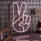 Pease Out Neon Sign