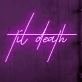 Til Death LED Neon Sign