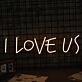 Love Us Neon Sign