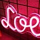Love Red Neon LED Sign