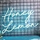 Honey Lemon Neon Sign