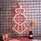 Red Lamp Neon Sign