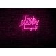 Think Happy Thoughts LED Neon Sign
