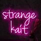 Strange Kait Neon Sign