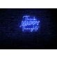 Think Happy Thoughts LED Neon Sign