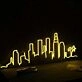 Sky Line Los Angeles Neon Sign