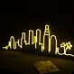 Sky Line Los Angeles Neon Sign