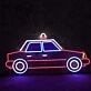 Hong Kong Taxi Neon Sign