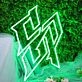 Cup Green Neon Sign