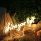 Shine Your Light Neon Sign