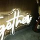 Better Together Yellow Neon LED Sign