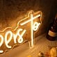 Cheers To Yellow Neon Sign
