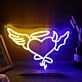 Heart Of Angels And Devils Neon Sign