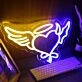 Heart Of Angels And Devils Neon Sign