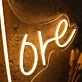 More Yellow LED Neon Sign