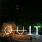 QUIT Neon Sign