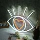 Shining Eye In Love Neon Sign