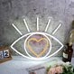 Shining Eye In Love Neon Sign