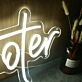 Sooter Yellow Neon Sign