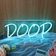 Doop Blue Neon Sign