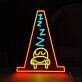 Sleepy Cone LED Neon Sign