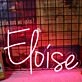 Eloise Red Neon Sign