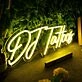 DJ Tattoos Neon Sign