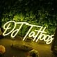 DJ Tattoos Neon Sign