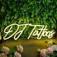 DJ Tattoos Neon Sign
