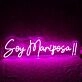 Soy Mariposa Neon Sign