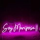 Soy Mariposa Neon Sign