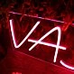 VASTO Red Neon Sign