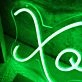 Xotik Green Neon Sign