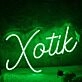 Xotik Green Neon Sign