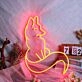 Fox Red LED Neon Sign