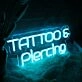 TATTOO And Piercing Blue Neon LED Sign