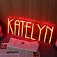 Katelym Red Neon Sign