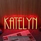 Katelym Red Neon Sign