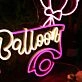 Palowa's Balloon Car Neon Sign from 30inch